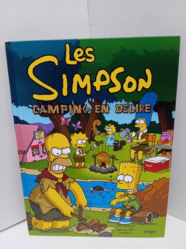 Les simpson camping en - bd,