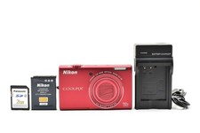 [Presque comme neuf] Appareil photo numérique Nikon COOLPIX S6200 rouge...
