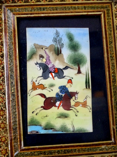 Perse tableau orientaliste - perse,