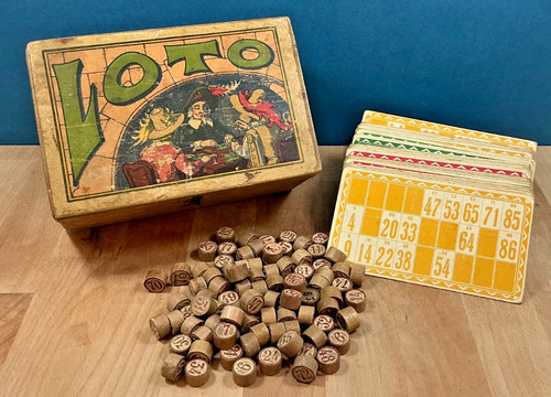 Ancien jeu loto des - ancien,