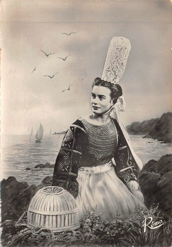 Cpm folklore bretagne - cpm-folklore,