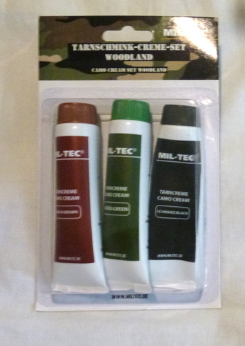 Set neuf tubes de - 3, creme