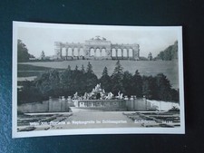 cpsm Wien Gloriette Neptungrotte im Schlossgarten Schönbrunn