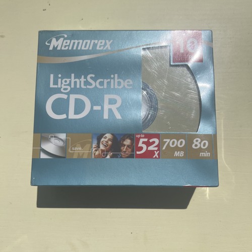 Memorex lightscribe 52x - lightscribe,