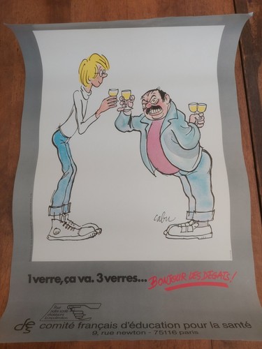 Cabu affiche un - cabu.-, affiche: