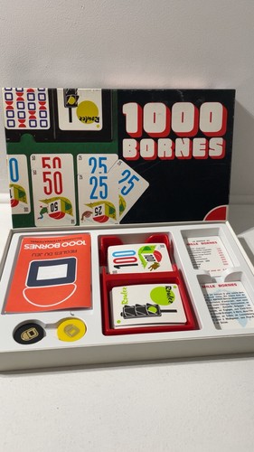 Jeu société 1000 bornes - jeu,