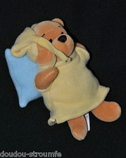 Peluche Doudou Winnie DISNEY COMPANY Store Exclusive Coussin Bleu 20 Cm TTBE