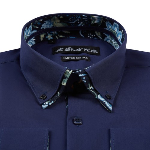 Chemise habillée col double - col,