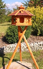 Maison D'Oiseaux Maisonnettes Oiseaux Avec Support Type 4 De Petit À XXL