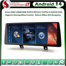 12,3" 128GO Android 14 GPS Autoradio Navi pour BMW Série 1/2 F20 F21 F22 F23 NBT