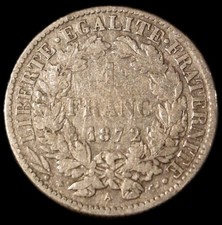 1 Franc Cérès 1872 A