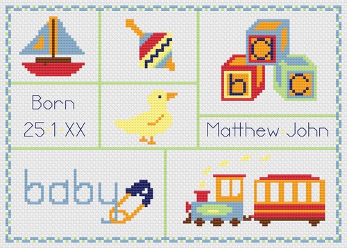 Kit broderie points - de,