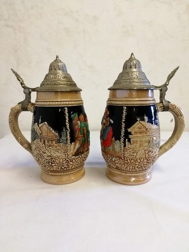 Ceramic beer mug - , with