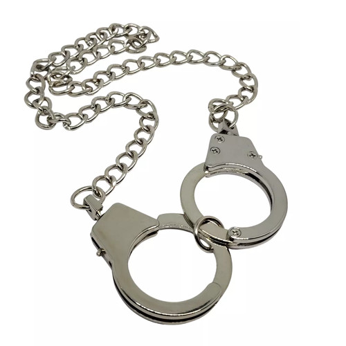 Pendentif menotte grand - , acier