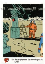 Vignette n°15 "TINTIN A LA