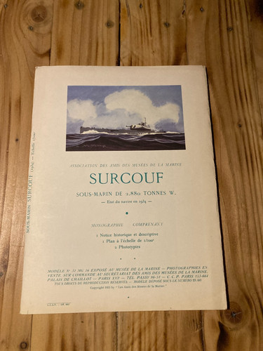 Marine surcouf sous marin - marin, de