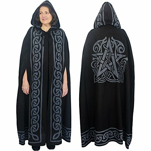 Ritual cotton cloak - cloak, pentacle