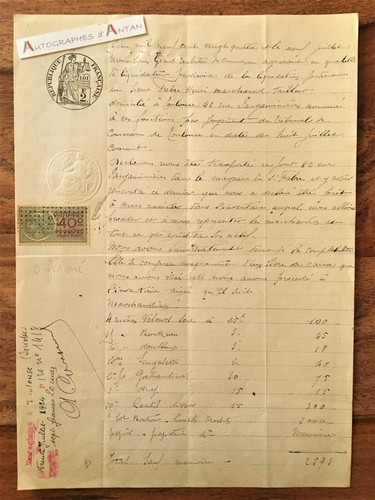 Timbre quittance petite - ●,