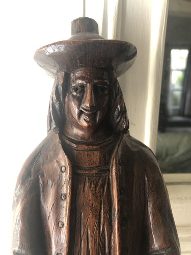 Ancienne statuette bois - ancienne,
