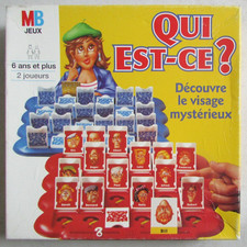 Jeu de société Qui est-ce ? MB Jeux 2 joueurs 6 ans+ Complet Hasbro 1996