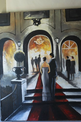 Peinture huile sur toile