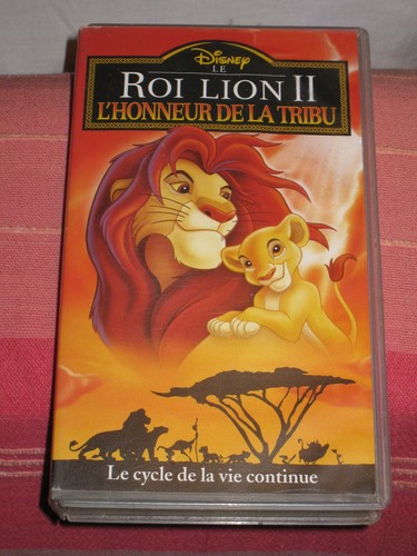 Vhs roi lion - le,