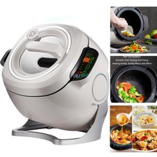 Electric Intelligent Stir Fry Machine Electric Automat Food Cooking Pots 2000W