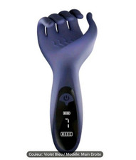 Sextoy Masturbateur Vibrateur Vibrant Mini Main Femme Homme Bleu Stimulateur 
