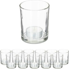 Photophores Verre Lot 12