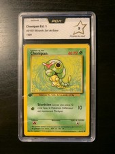 Carte Pokémon COMMUNE Chenipan 45/102 PCA 9 Set de Base Édition 1 Wizards FR