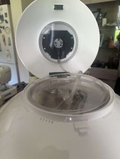 aquarium complet rond blanc vendu avec accessoire et pompe 