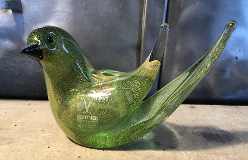 Oiseau verre art murano formia - oiseau,
