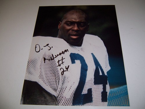 Autographed anderson 24 - oj,