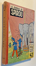 Reliure Recueil Album  Journal SPIROU N° 42 - 1952 - Bel Etat - Cote BDM : 220 €