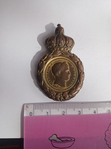 Ancien pendentif médaille - ancien,