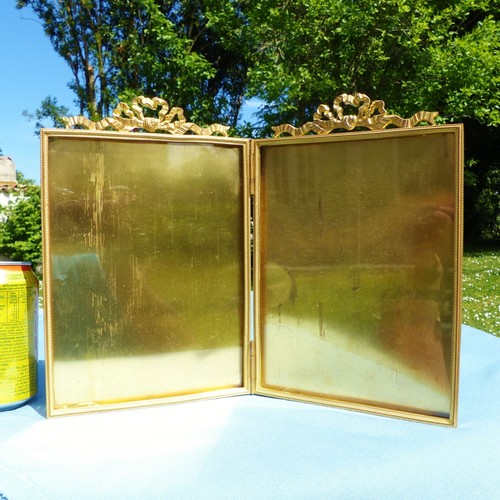 Beau grand cadre photo - grand, double