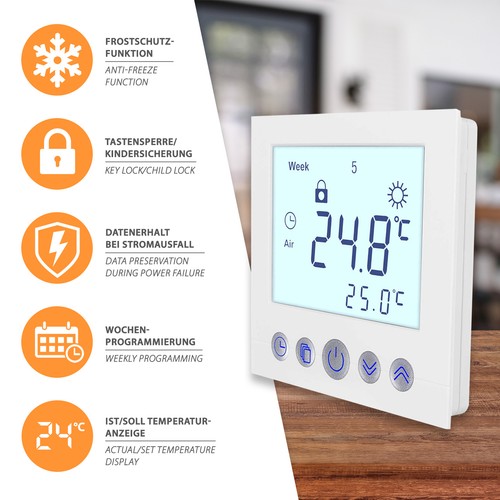 Thermostat numérique ambiant - numérique,