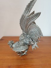 Grand coq combat - grand, métal
