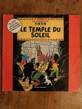 Vinyle Tintin le temple du soleil Grand Prix Charles Cros