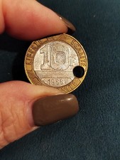piece 10 francs 1988 fautée