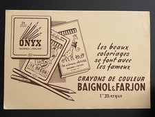 BUVARD PUBLICITAIRE  "