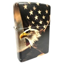 Zippo Briquet Aigle Drapeau