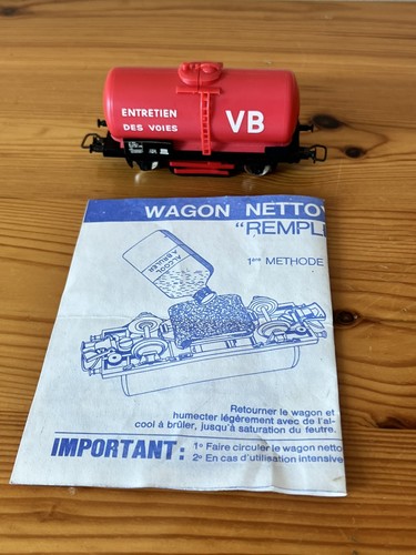 Wagon citerne nettoyeur - , de