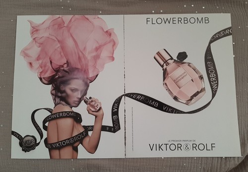 Publicité papier parfum - publicité,