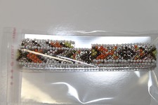 RUBAN THERMOCOLLANT Strass et perle Bordure hotfix Ruban DIY MOTIF ETHNIQUE 07