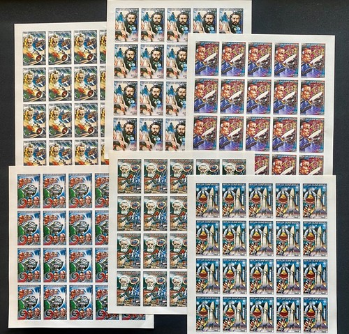 Stamps full set sheets - full,