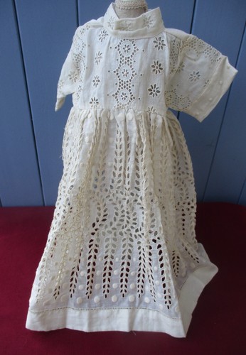 Robe tissu broderie anglaise - robe,