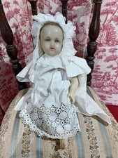 Ancien Jésus cire 37 Cm