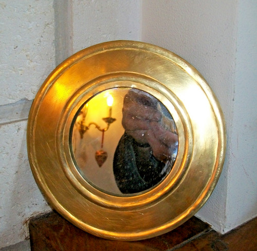 Petit miroir mural diam ext - miroir, mural-diam.ext
