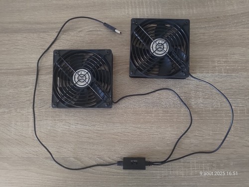 Eluteng ventilateur 120mm - ventilateur,
